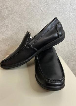 Новые кожаные мужские мокасины, туфли 41, 45 размера, недорого!2 фото