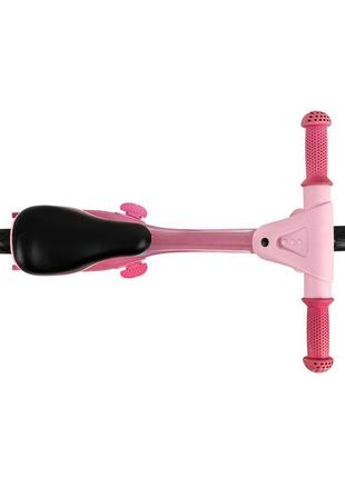 Детский беговел - велосипед momi mizo pink  для девочки от 2 - 3 лет | беговел для девочки розовый3 фото