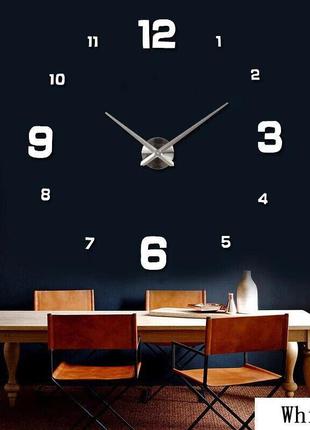 Настенные часы 3d diy clock 172520 c цифрами6 фото