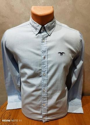 Классическая хлопковая рубашка успешного шведского бренда hampton republic