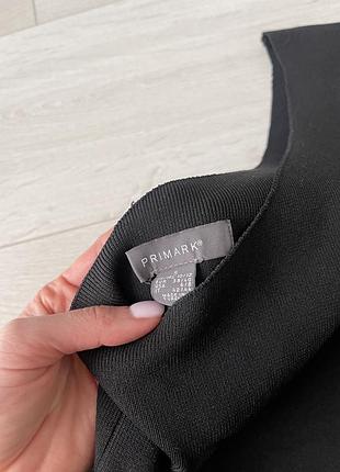 Кофта в рубчик на одне плече primark 3