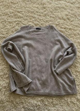 Кашемировый свитер свободного фасона