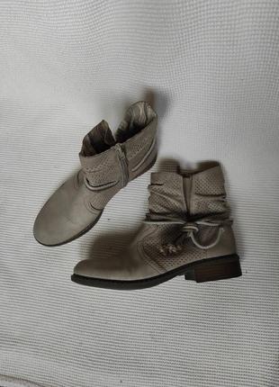 Демисезонные сапоги ботинки полусапожки rieker