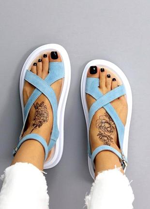 36-41 рр босоножки натуральная замша/кожа бежевый, белый, черный, хаки, розовые