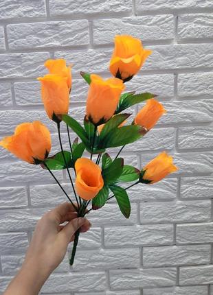 Искусственные цветы букет роз5 фото