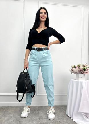 Вкорочені штани-балони "regular" 6