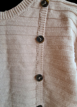 Пуловер джемпер светр недорого бежевий весна zara3 фото