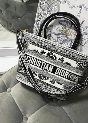 Сумка dior  люкс якість натуральна шкіра та текстиль всі лого та гравіювання