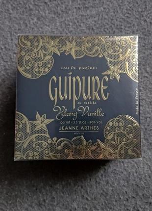 Jeanne arthes guipure &amp; silk ylang vanille