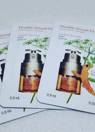 Сыворотка двойного действия для области вокруг глаз clarins double serum eye