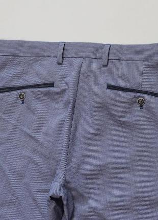 Классные качественные аккуратные легкие зауженные (slim fit) брюки / брюки от benvenuto7 фото