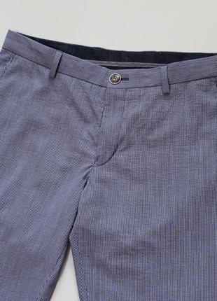 Классные качественные аккуратные легкие зауженные (slim fit) брюки / брюки от benvenuto