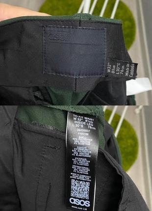 Зеленые брюки от бренда asos6 фото