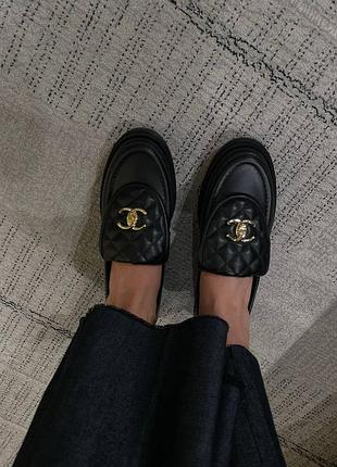 Брендовые лоферы в стиле chanel4 фото