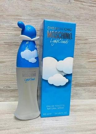 Moschino cheap and chic light clouds edt 100 ml.1 фото