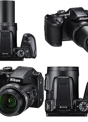 Фотоаппарат фотографии coolpix b500 black nikon coolpix b500