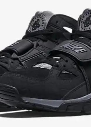 30 см. оригинал. кожаные кроссовки nike air trainer huarache