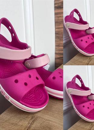 Дитячі сандалії kids' bayaband sandal candy pink малинові