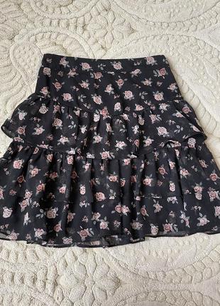 Літня  шифонова спідниця