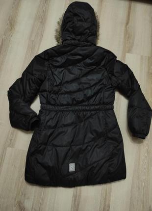 Удлиненная стеганная куртка reima, пальто reima на синтепоне на подростка3 фото