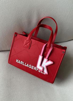 Karl lagerfeld logo red