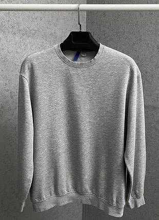 Сірий світшот від бренда h&m