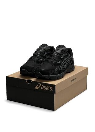 Чоловічі кросівки asics gel nyc black чорні замшеві повсякденні кросівки асикс гель весна літо5 фото
