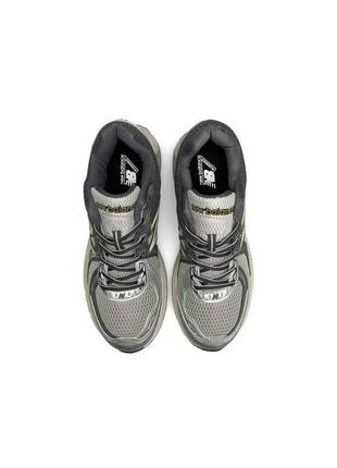 Мужские кроссовки new balance 860 v2 grey silver серые белые кожаные спортивные кроссовки весна лето6 фото