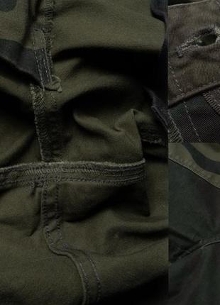 G-star raw rovic loose tapered multi pocket combat camo trouser&nbsp; мужские брюки9 фото