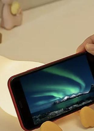 Нічник, підставка для телефона