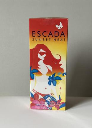 Escada sunset heat туалетная вода оригинал!1 фото