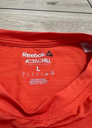 Мужская спортивная футболка reebok activchill l7 фото