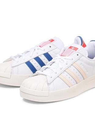 Кросівки adidas superstar ayoon “white solar red”