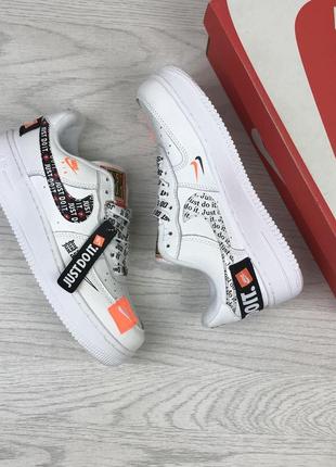 Nike air force 1 just do it2 фото