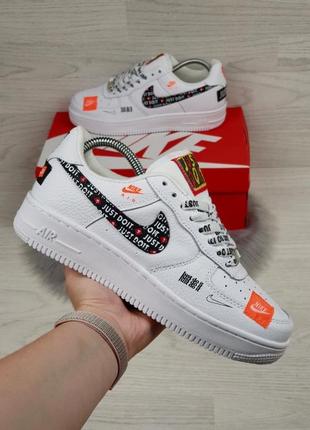 Nike air force 1 just do it4 фото