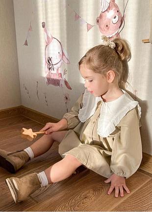 Платье с красивым воротником 4