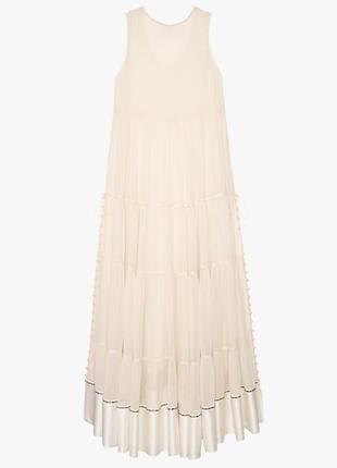 Zara длинное платье премиум, xs, s, l6 фото