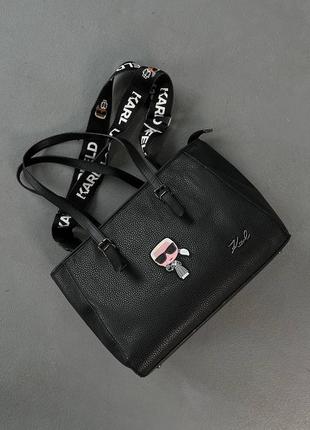 0257 сумка шоппер в стиле karl lagerfeld gorgeous shopper