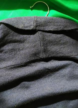 Итальянский шерстяной свитер туника мини платье, беременным, тонкая шерсть, meily mood7 фото