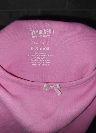 Gymboree боди для девочки 3
