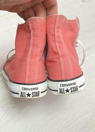 Высокие кеды фирмы converse all star chuck taylor.размер 424 фото