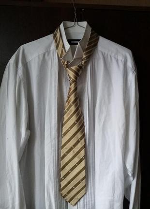 Шелковый галстук burberry