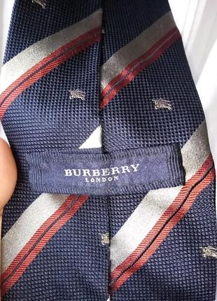 Шовкова краватка burberry4 фото