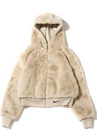 Шуба nike faux fur1 фото