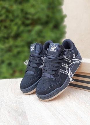 Женские кроссовки adidas forum low off white thread😍