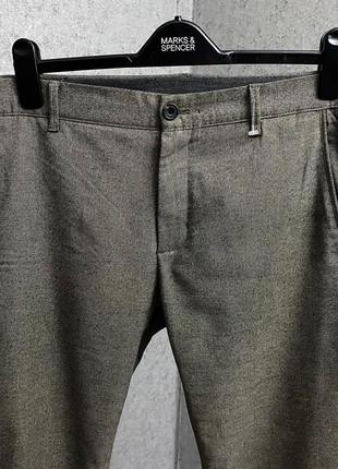 Сірі штани від бренда zara man2 фото