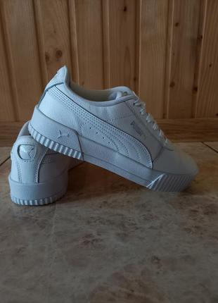 Кроссовки puma carina leather2 фото