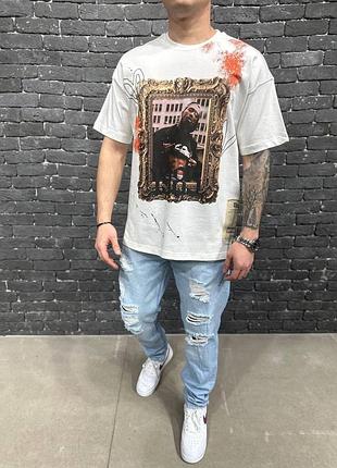 Чоловіча футболка з принтом / повсякденні футболки для чоловіків