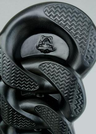 Кросівки в стилі versace chain reaction  жіночі чорні р 38, 39, 409 фото