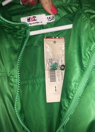 Куртка ветровка бомбер для девочки подростка 4